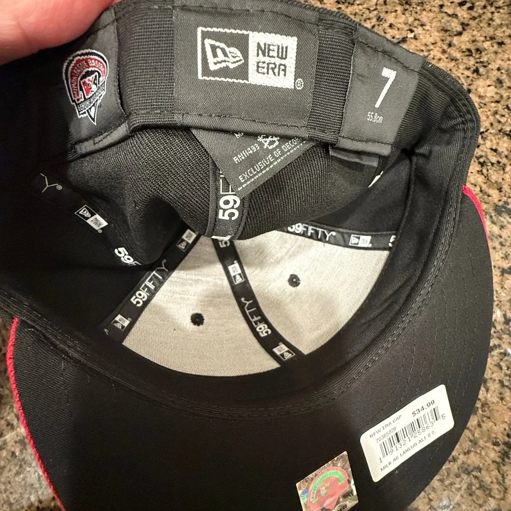 Lansing Lugnuts MiLB Baseball New Era 59FIFTY Fitted Hat‎ Cap Size 7 New